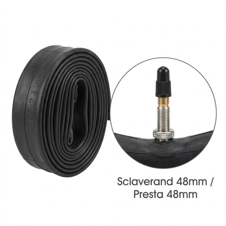 2x Ewheel Schlauch 28/29x2.125-2.40" SV 48mm für Generic E-Scooter – Bild 5