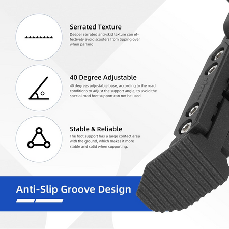 Verstellbarer Seitenständer für Ninebot Segway F20 F30 F40