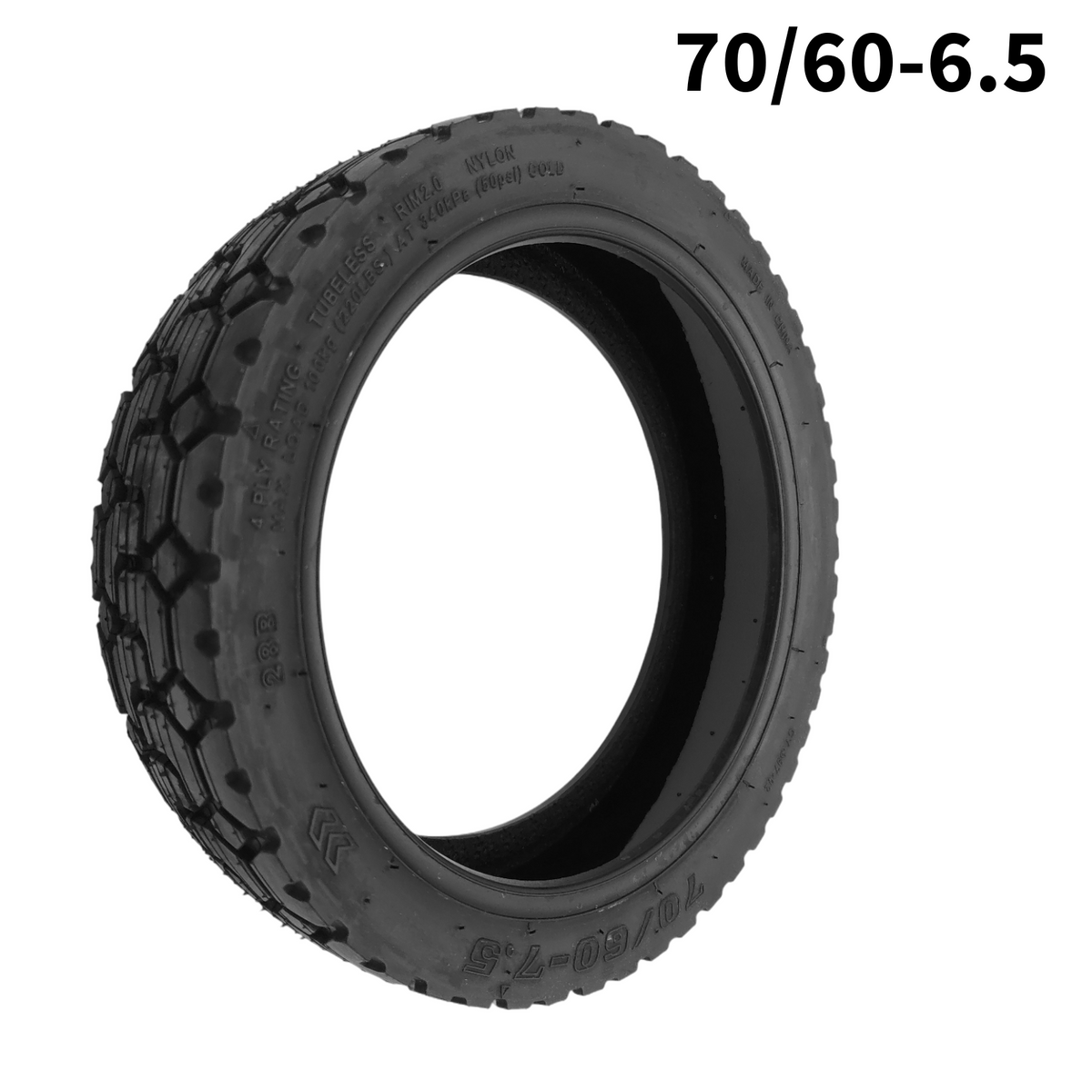 Tubeless Reifen 70/60-7.5 mit Gelschicht für E-Scooter (11 Zoll)