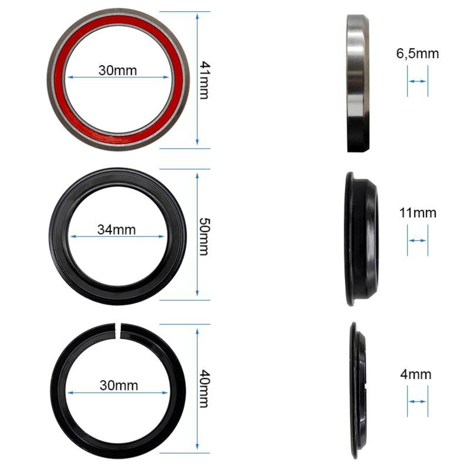 Original Lenkerlagerset für Kukirin G2 Master Smartgyro Ryder 