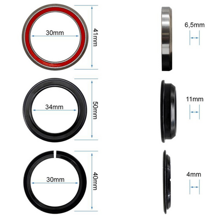 Original Lenkerlagerset für Kukirin G2 Master Smartgyro Ryder 