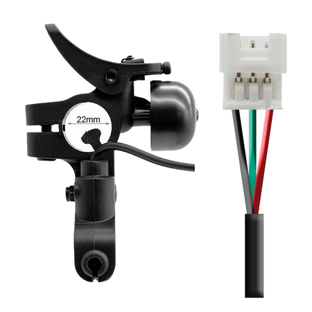 Bremshebel mit Klingel für Xiaomi 5 Pro 5 Max 5 Aftermarket