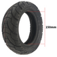 IOHawk Legend 80/65-6 (10x3) tire set with 10x2.5 90° tube