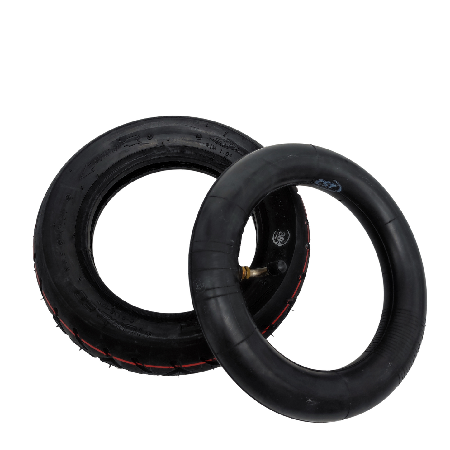 CST 10x2.5 inch tire with tube set High quality for eScooter bike stroller