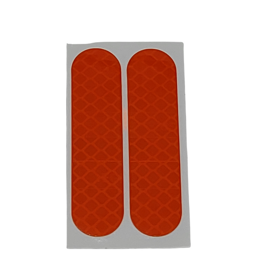 Ninebot D18 D28 D38 reflector sticker sticker voorwielvork