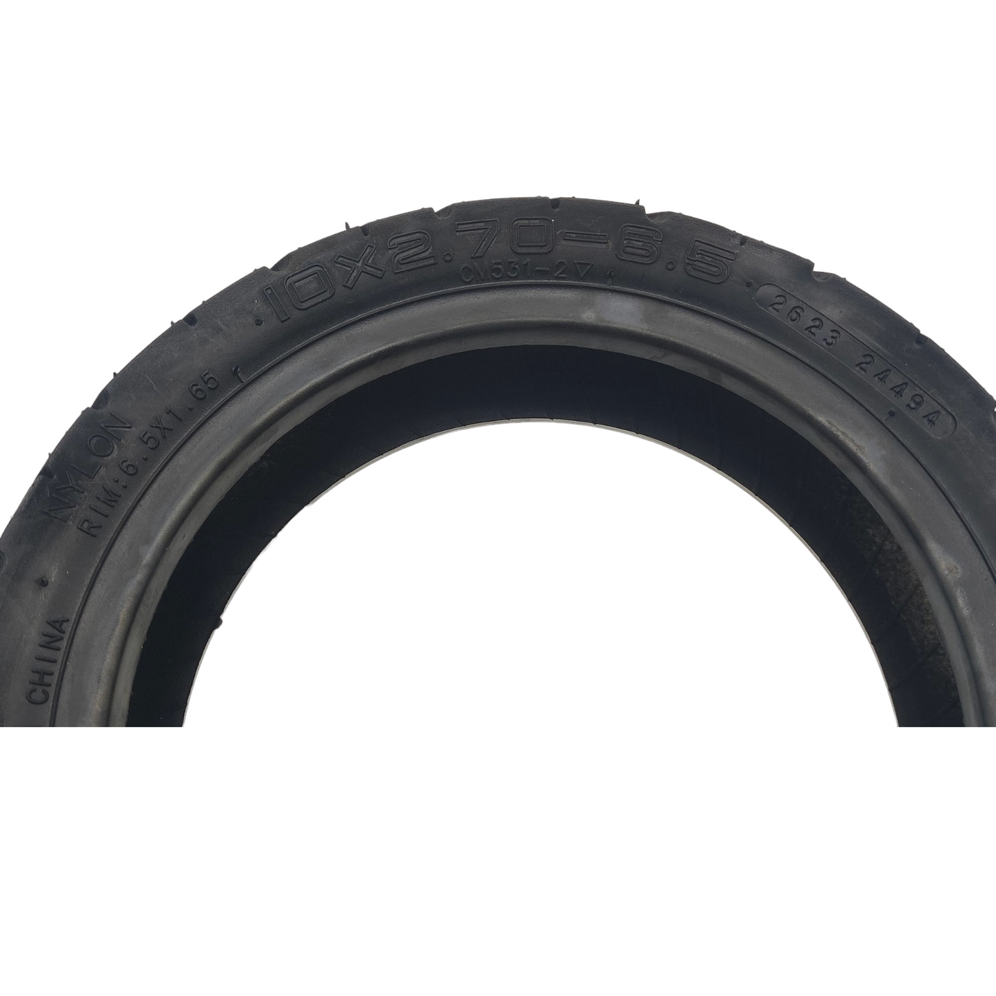 Neumático CST 10x2.7-6.5 tubeless sin capa de gel con válvula