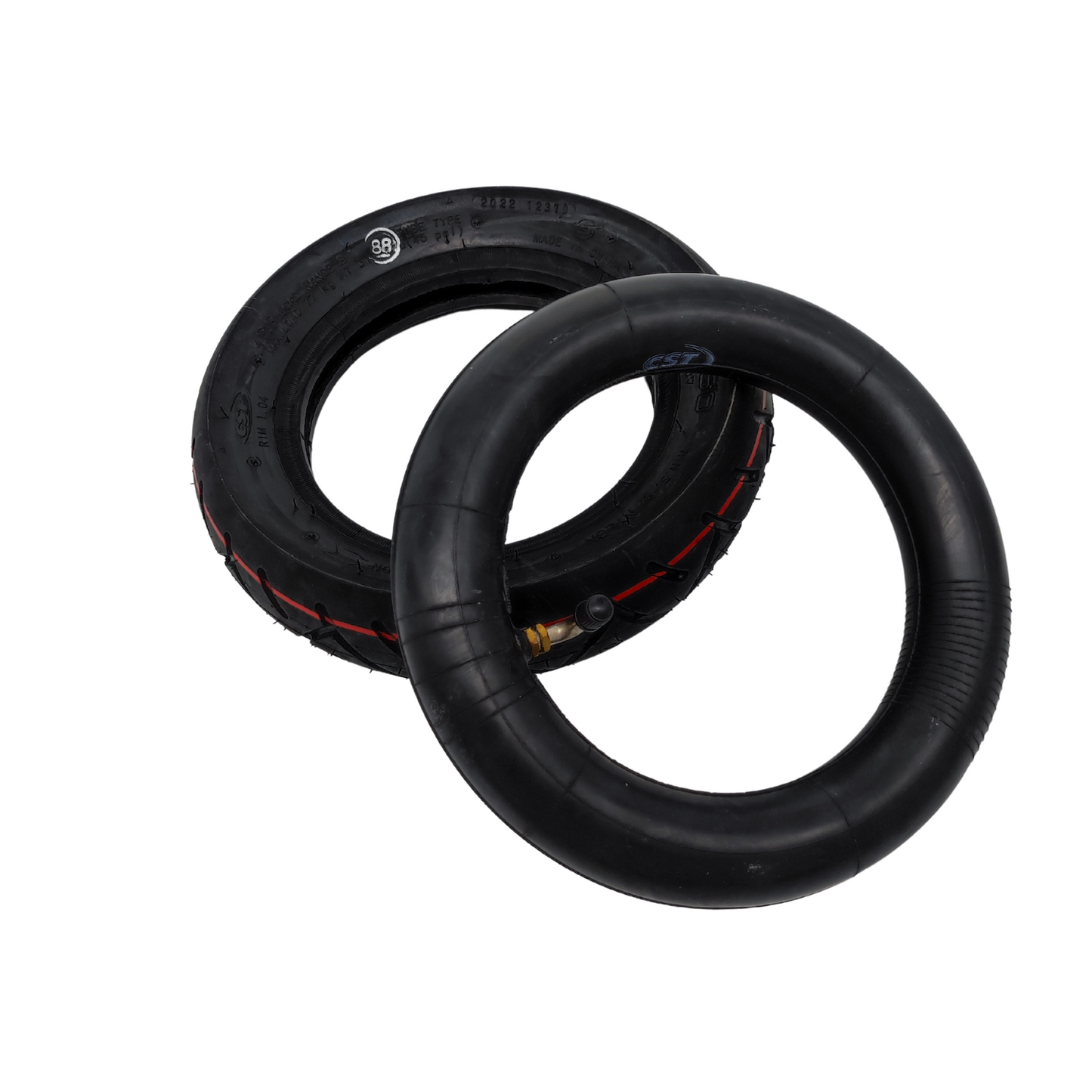 CST 10x2,5 Zoll  Reifen mit Schlauch Set Hochwertige Qualität für eScooter Fahrrad Kinderwagen