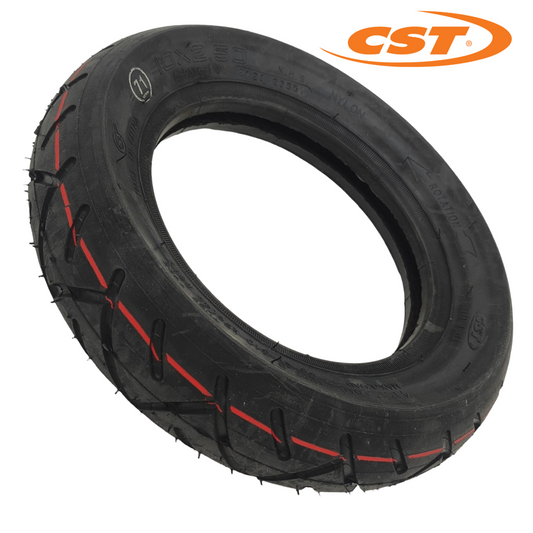 CST 10x2.5 tommer dæk Høj kvalitet til eScooter cykelklapvogn