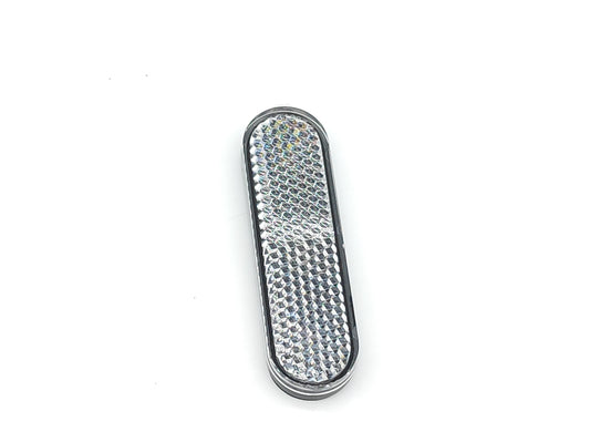 Reflector front chassis for Xiaomi StVo compliant silver