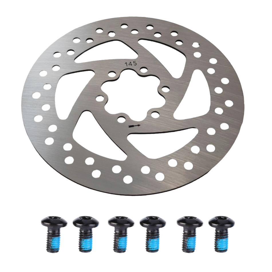 Brake disc 145mm 6 holes for e-scooters