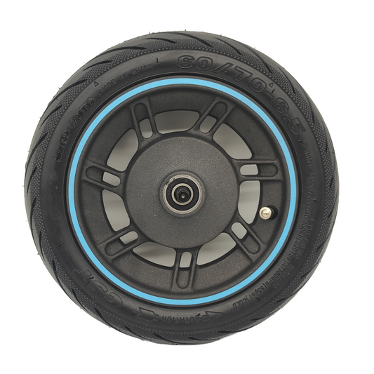 Voorwiel voor Ninebot Max G30D blauw origineel