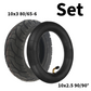 IOHawk Legacy 80/65-6 (10x3) tire set with 10x2.5 90° tube